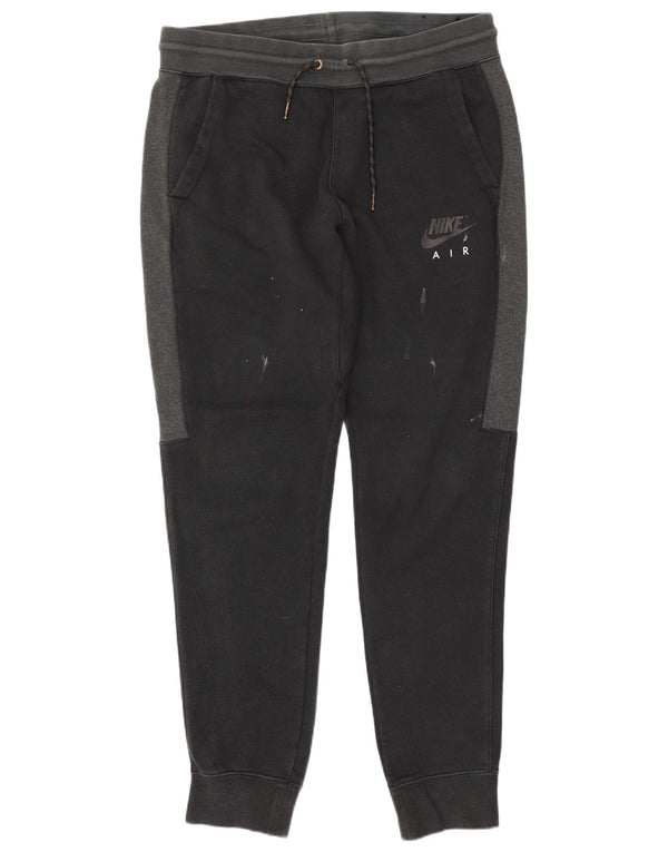 Nike Træningsdragt bukser til mænd Joggers Large Sort Colourblock Bomuld
