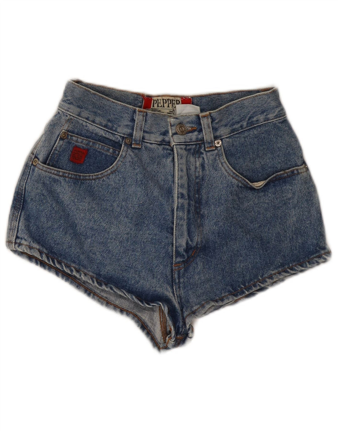 Vintage denimshorts til kvinder IT 42 Medium W28 Blå Bomuld