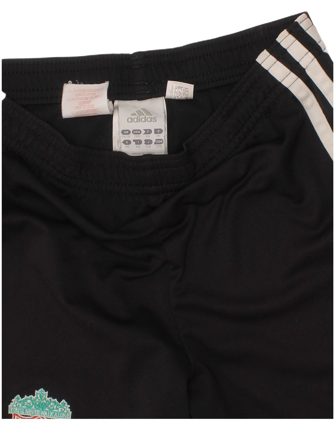 Adidas drenge Liverpool sportsshorts 5-6 år sort polyester