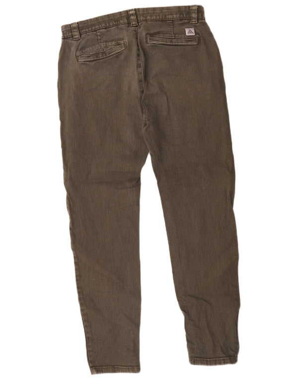 Zara Herre Tapered Jeans EU 42 Large W32 L28 Khaki