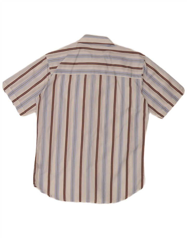 PIERRE CARDIN Kortærmet herreskjorte Medium Flerfarvet Stribet