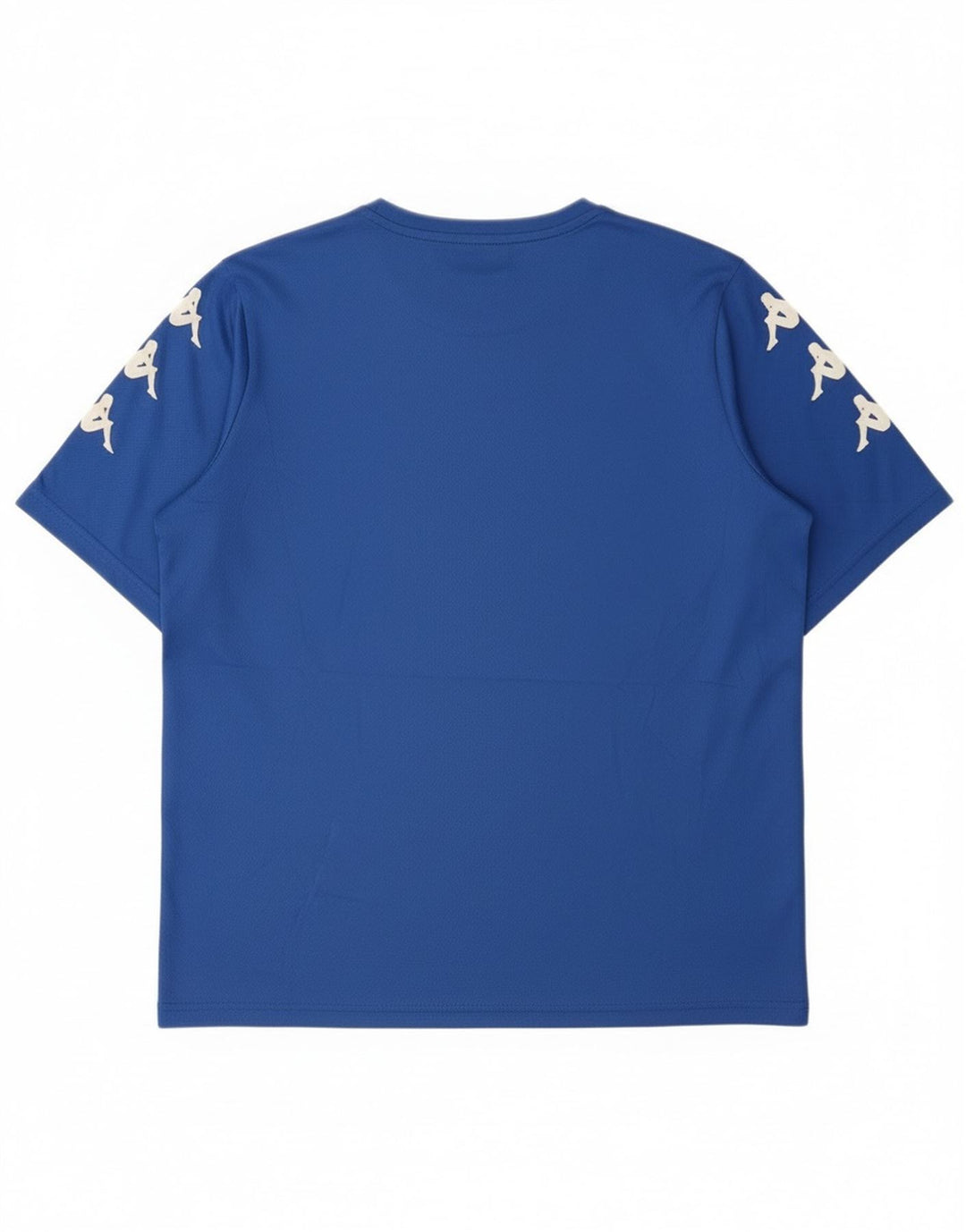 Kappa Herre grafisk T-shirt Top Medium Blue Polyester