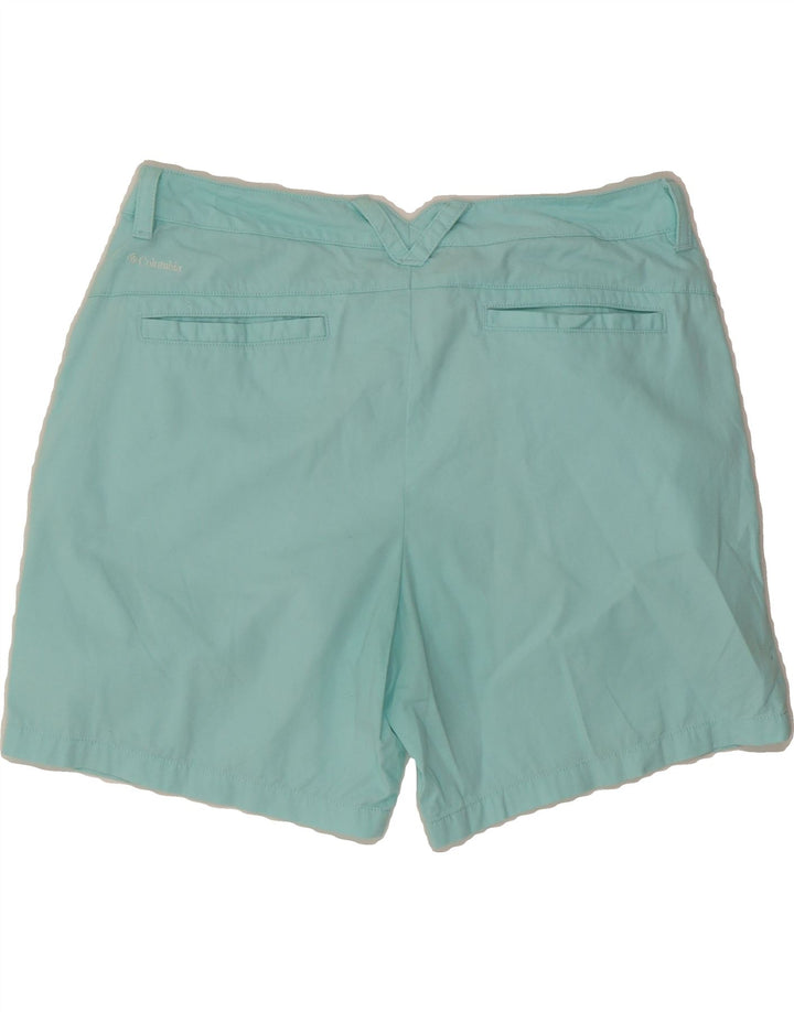 COLUMBIA Womens Chino Shorts US 8 Medium W30  Turquoise Cotton Vintage Columbia and Second-Hand Columbia from Messina Hembry 