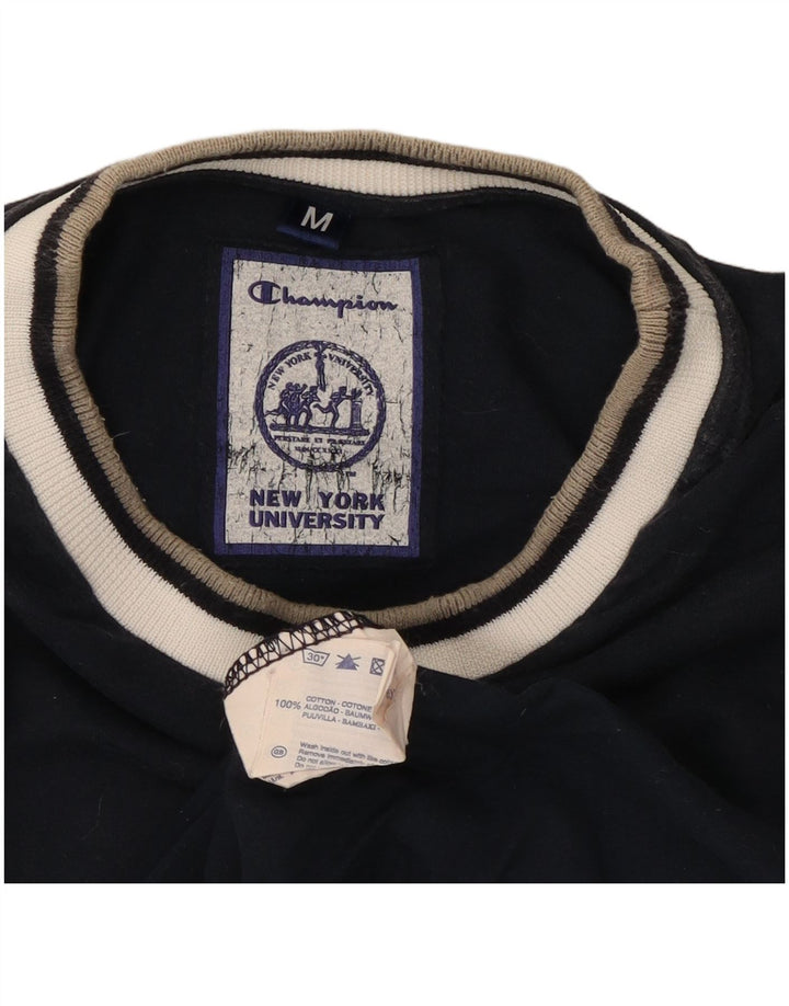 Champion Herre Grafisk Vest Top Medium Marineblå Bomuld