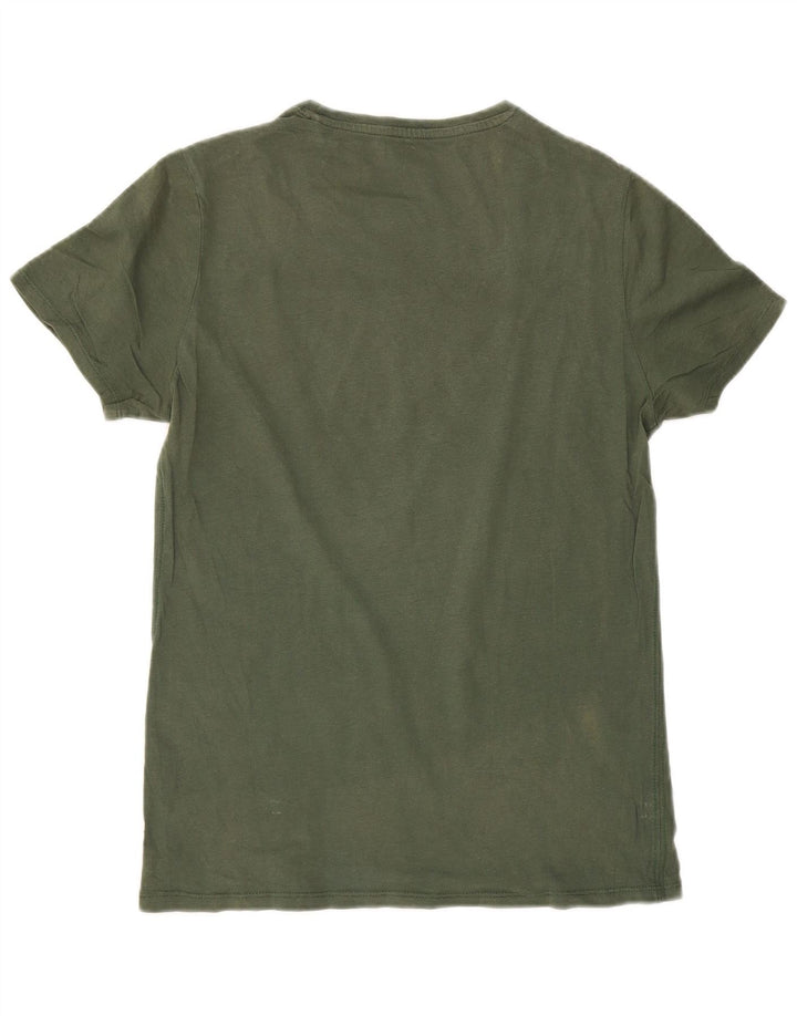 Guess Herre grafisk T-shirt Top XS Grøn