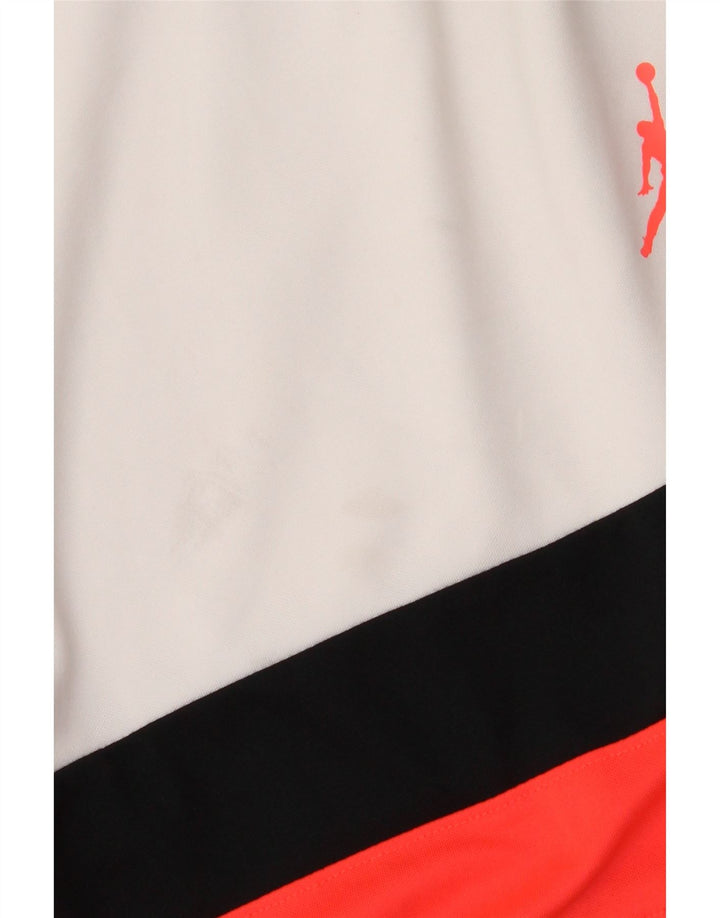 Jordan Herre Sportshorts Medium White Colourblock Polyester