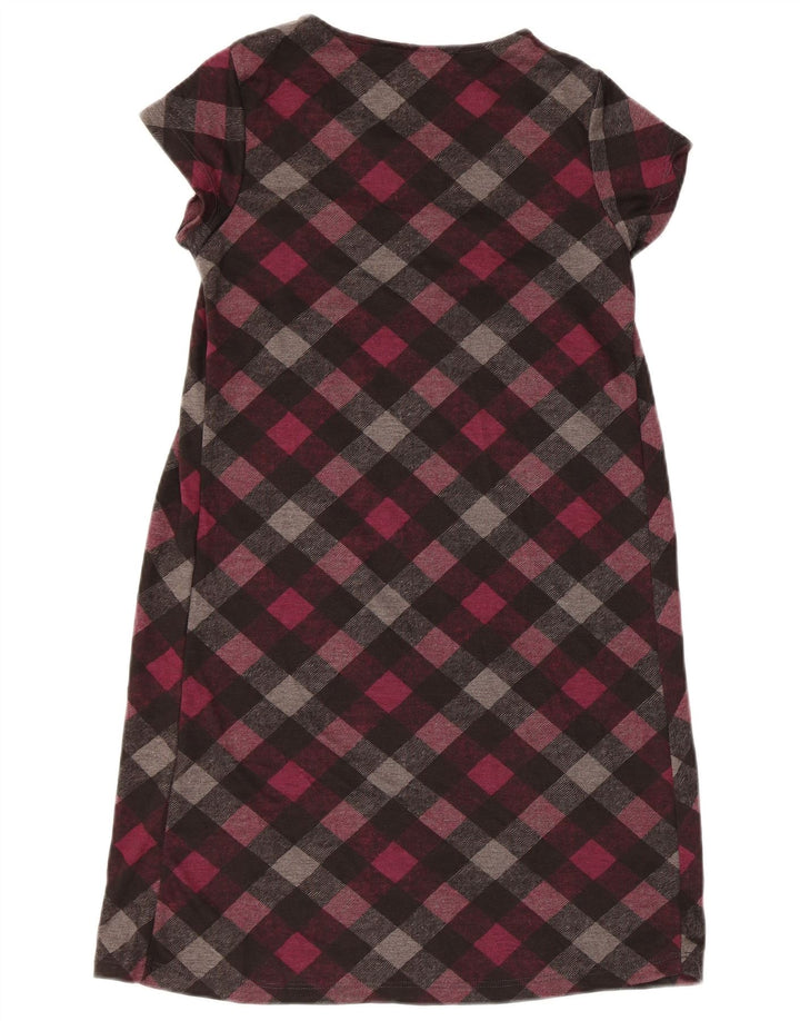Zara Womens Shift Dress UK 8 Small Multicolored Check