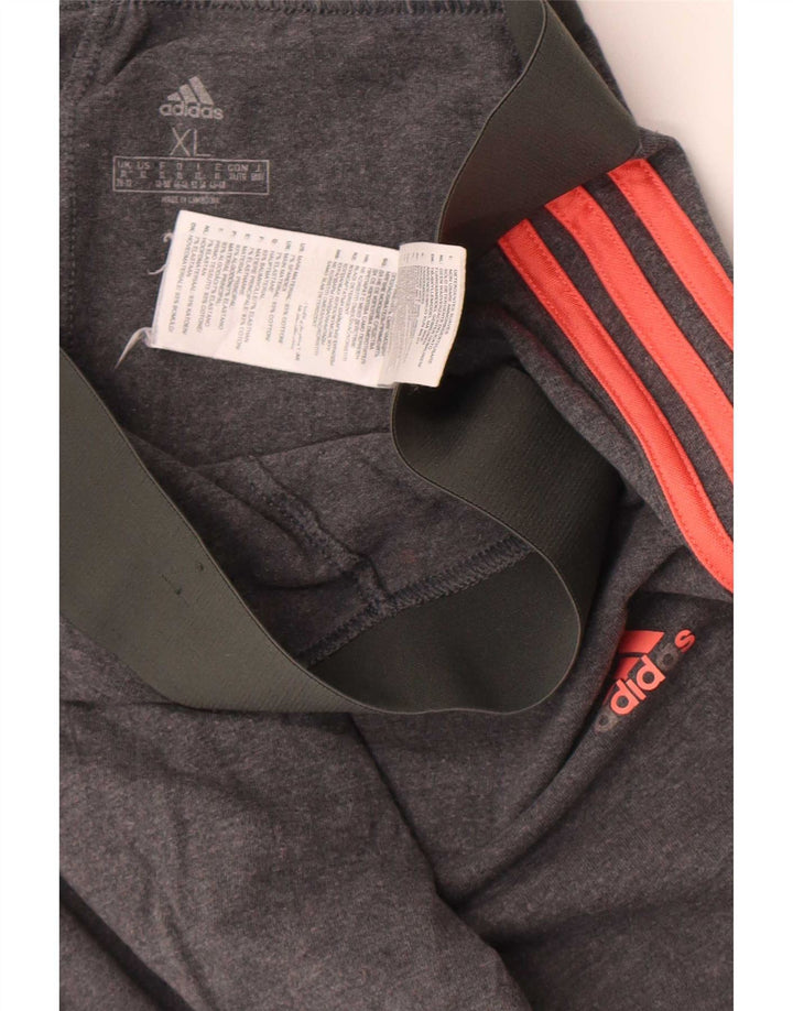 Adidas Dame Leggings XL Grå Bomuld