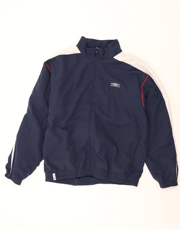 Umbro Herre grafisk træningsdragt Topjakke XL Marineblå Colourblock Polyester