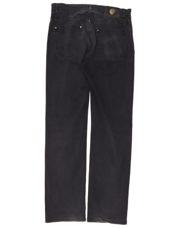 Trussardi Straight Jeans til mænd W32 L32 Marineblå bomuld