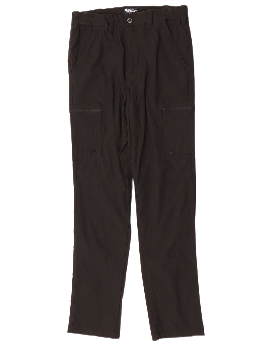 Mountain Warehouse Herre Slim Cargo Bukser W30 L30 Sort Nylon