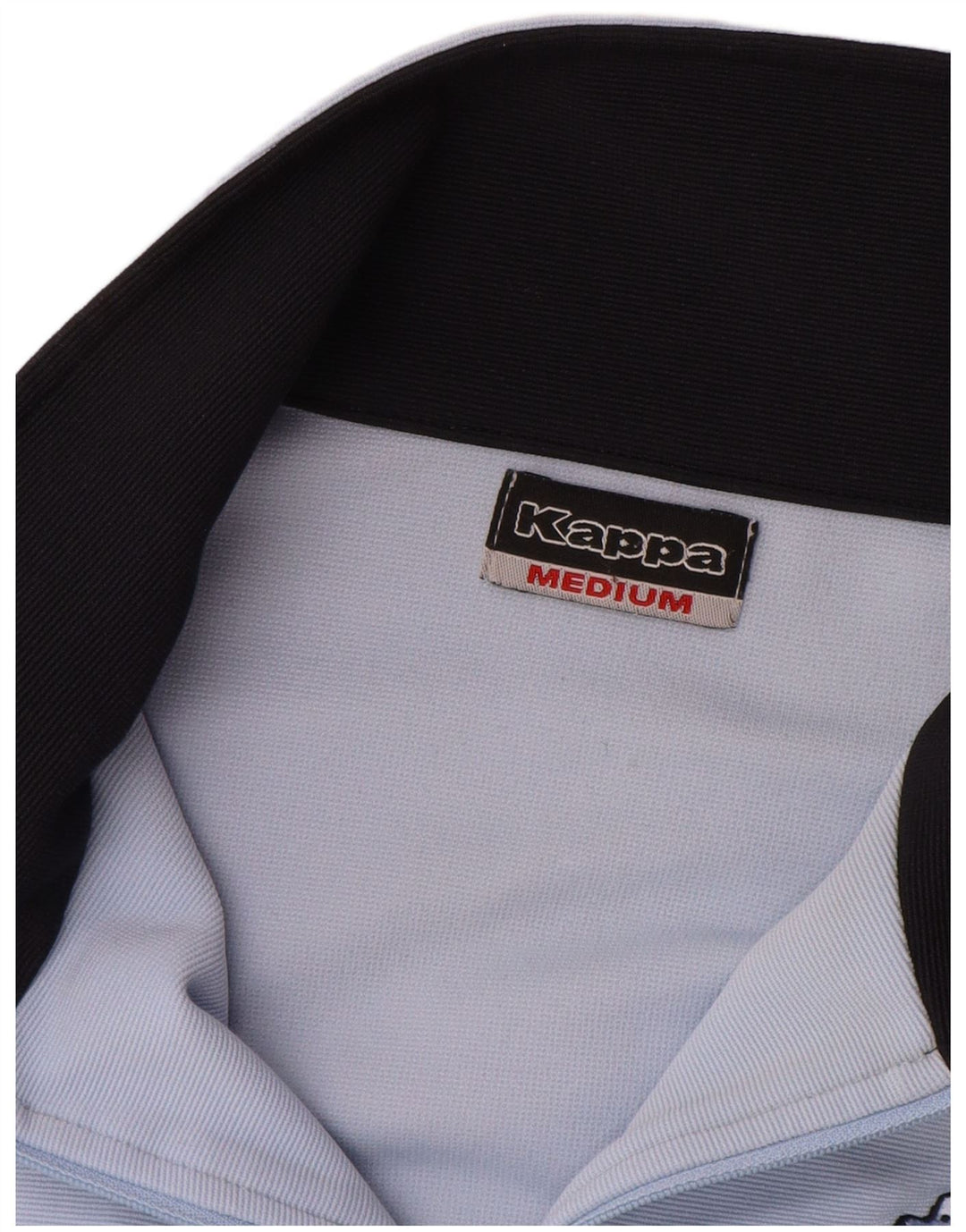 KAPPA træningsdragt topjakke til kvinder UK 14 Medium Blue Colourblock Polyester