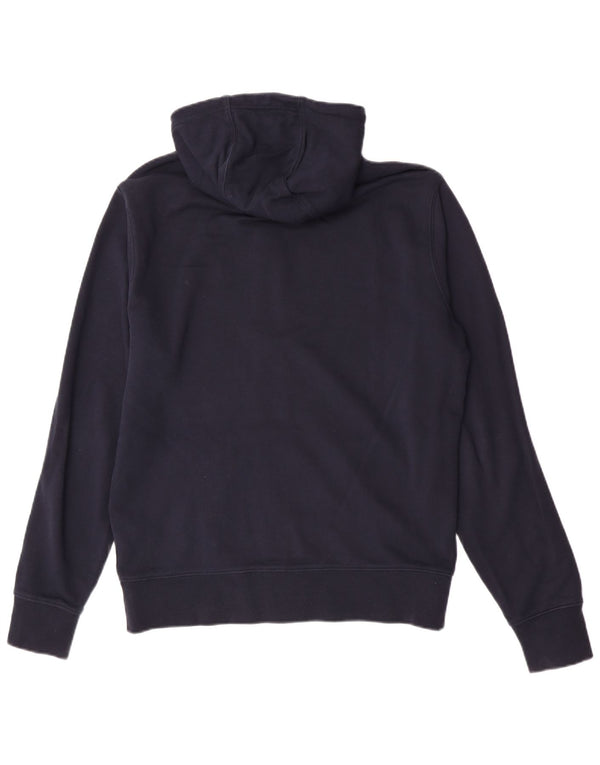 Tommy Hilfiger Herre Hooded Regular Fit Hættetrøje Sweater med lynlås Large Navy Blue
