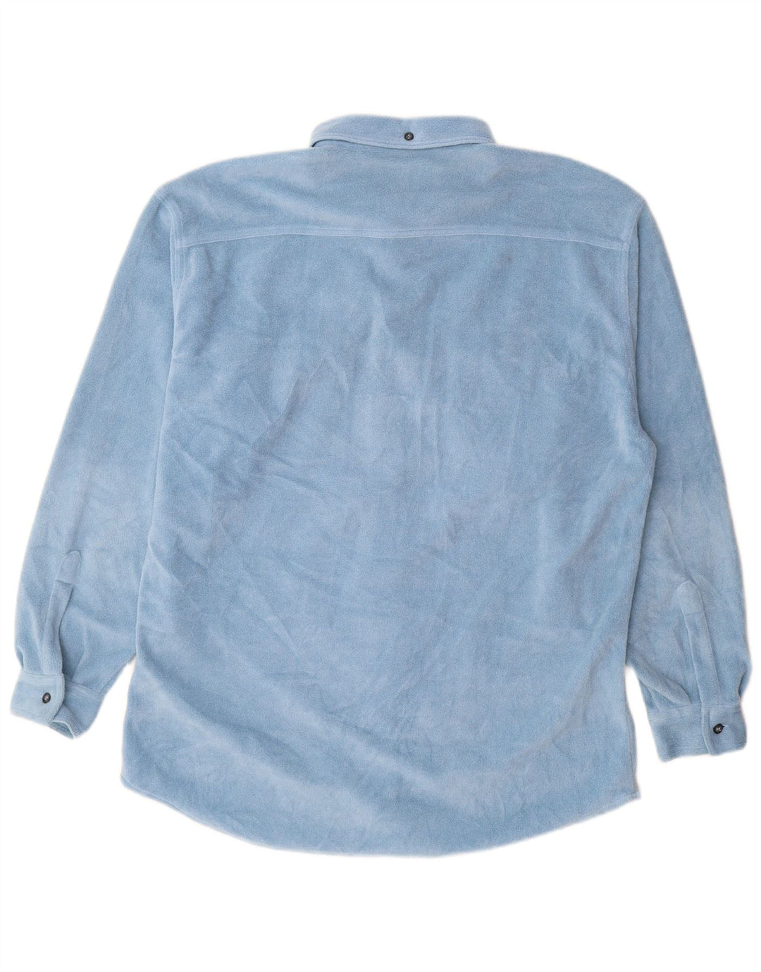 FILA Fleeceskjorte til mænd IT 52/54 Stor Blå Polyester