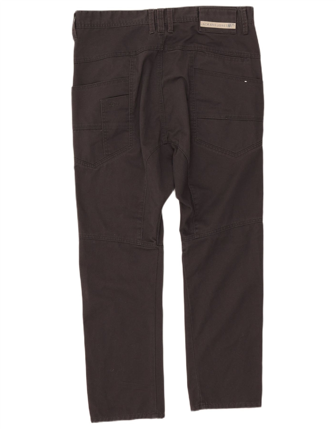 Jack & Jones Herre Slim Casual Bukser W34 L25 Sort Polyester