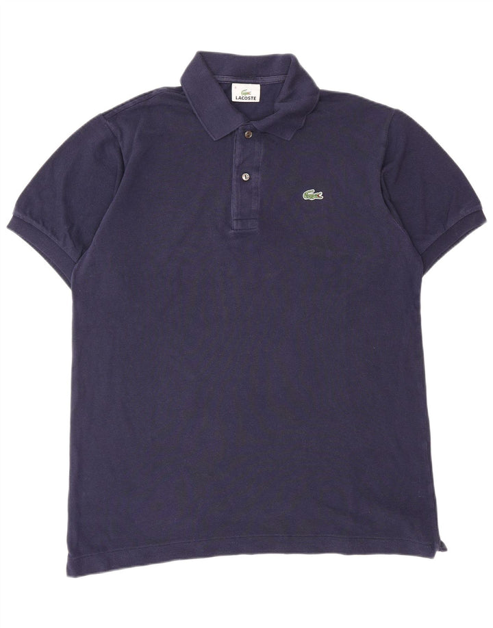 LACOSTE Poloskjorte til mænd størrelse 4 Medium Navyblå Bomuld