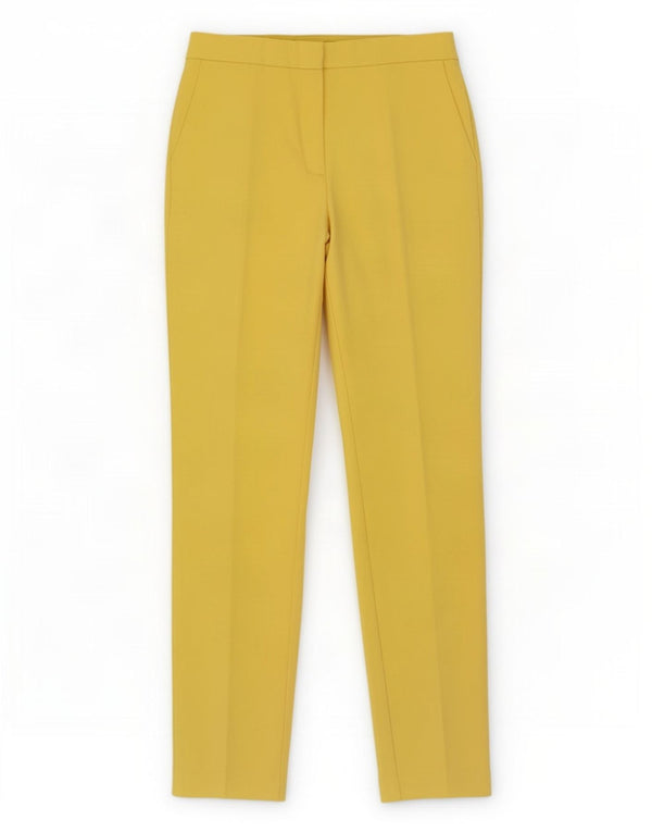 Zara Dame Slim Chino Bukser Medium W28 L27 Gul