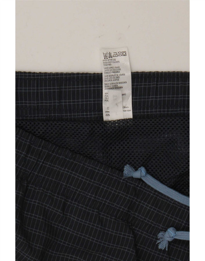 Marks & Spencer Herre Blue Harbor badeshorts Large Navy Blue Check