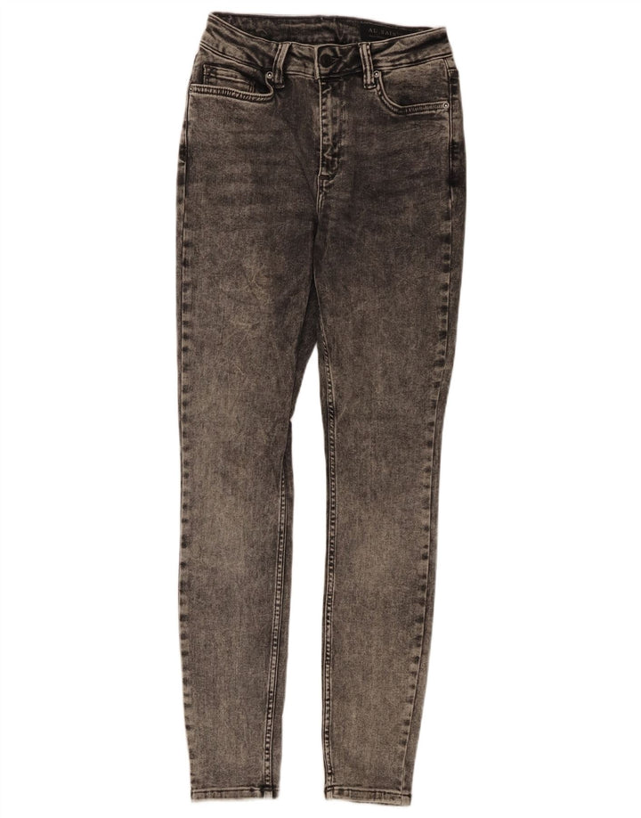 ALL SAINTS Dame Skinny Jeans Medium W28 L29 Grå Bomuld