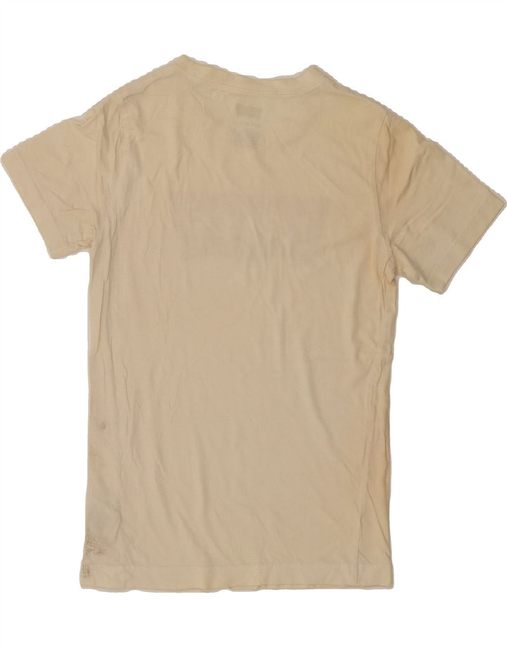LEVI'S Boys Graphic T-Shirt Top 10-11 Years Medium  Off White Cotton Vintage Levi's and Second-Hand Levi's from Messina Hembry 