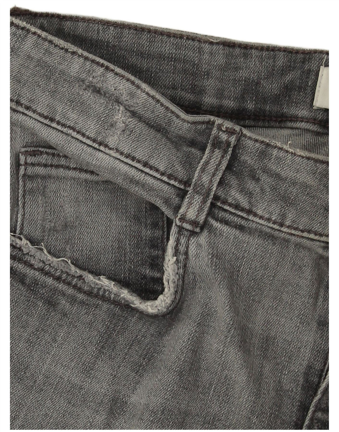 ZARA Dame Skinny Jeans EU 40 Medium W30 L26 Grå Bomuld