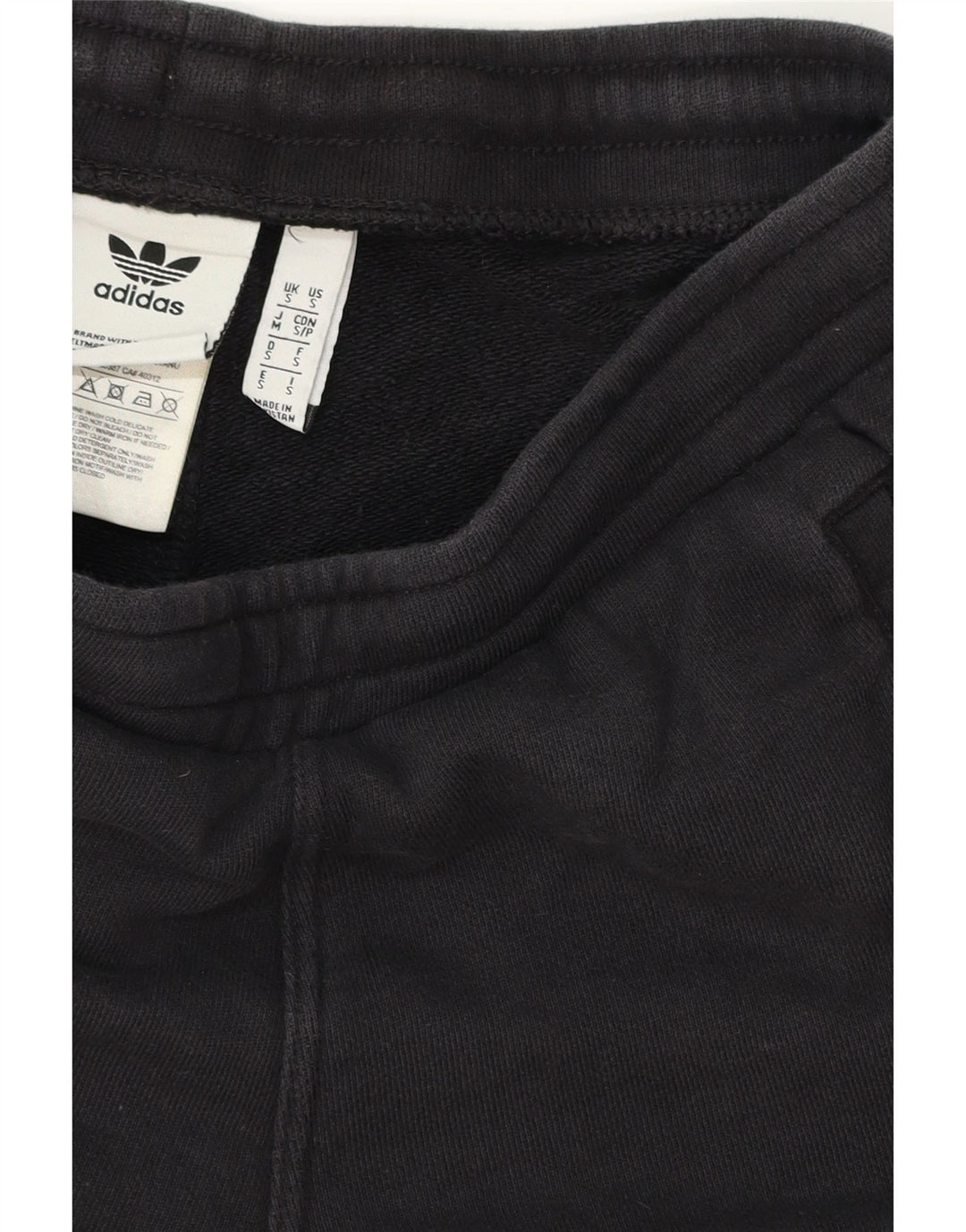 ADIDAS Sportsshorts til mænd Små sorte bomuld