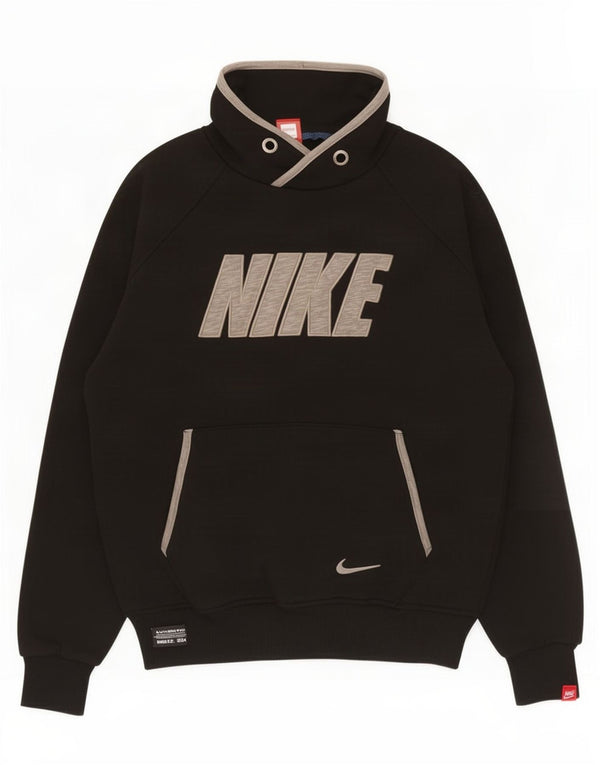 Nike grafisk sweatshirt til mænd, lille sort