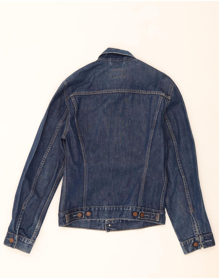 Levi's Herre denimjakke UK 38 Medium Navyblå Bomuld