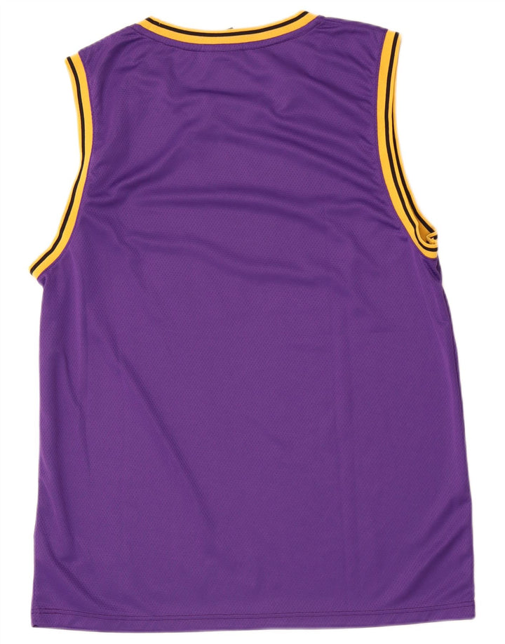 STARTER Herre grafisk vest Top Stor lilla Colourblock Polyester