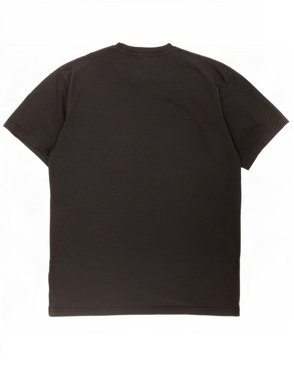 Vans Herre Classic Fit Grafisk T-Shirt Top Medium Sort Bomuld