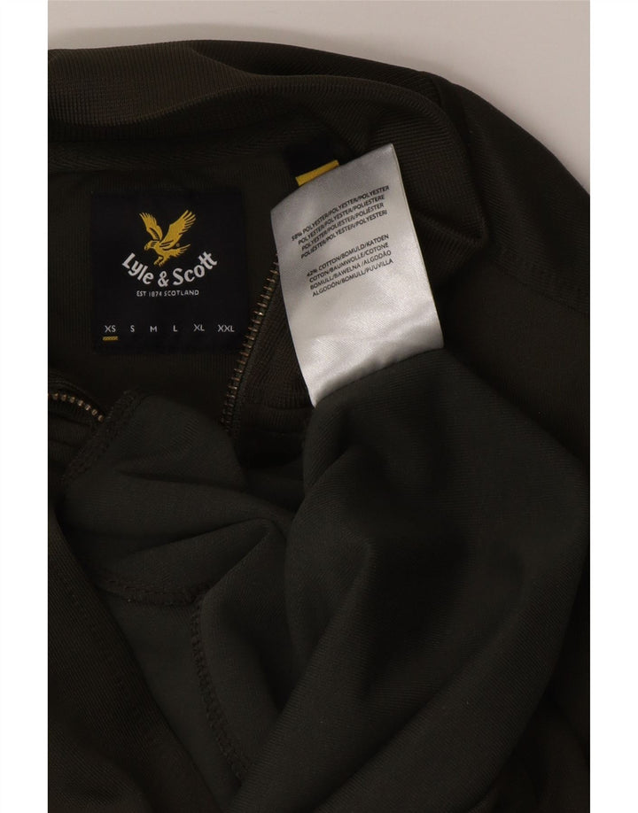 LYLE & SCOTT Træningsdragt topjakke til kvinder UK 6 XS Khaki Polyester