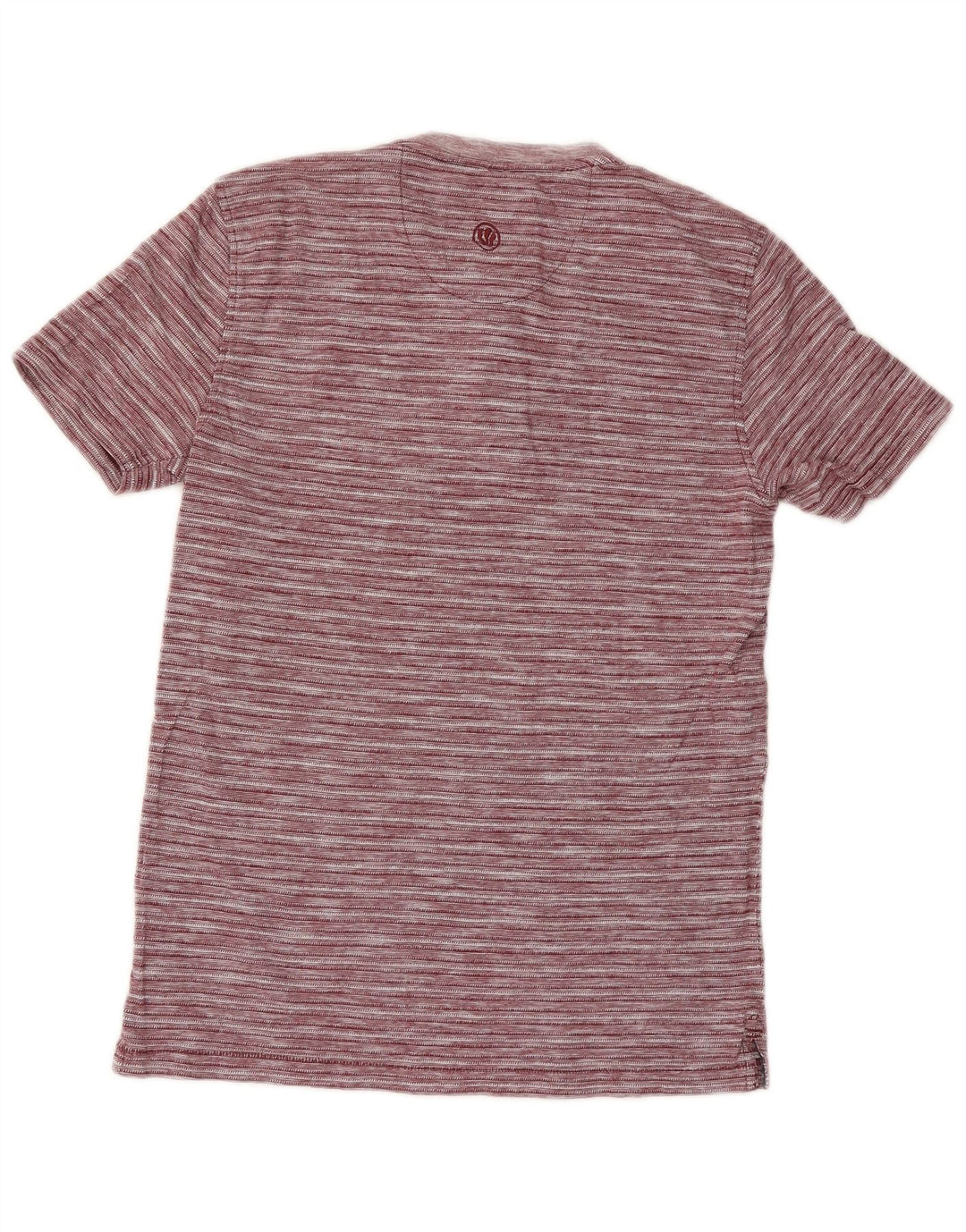 Fat Face Herre T-Shirt Top XS Rød nålestribe