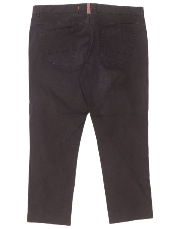 Slam Herre Slim Casual Bukser IT 54 2XL W38 L27 Marineblå Bomuld