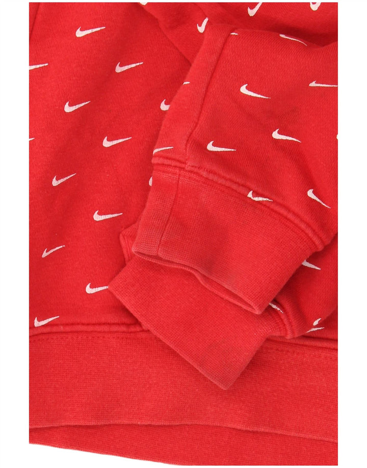 Nike drenge hættetrøje 6-7 år rød bomuld