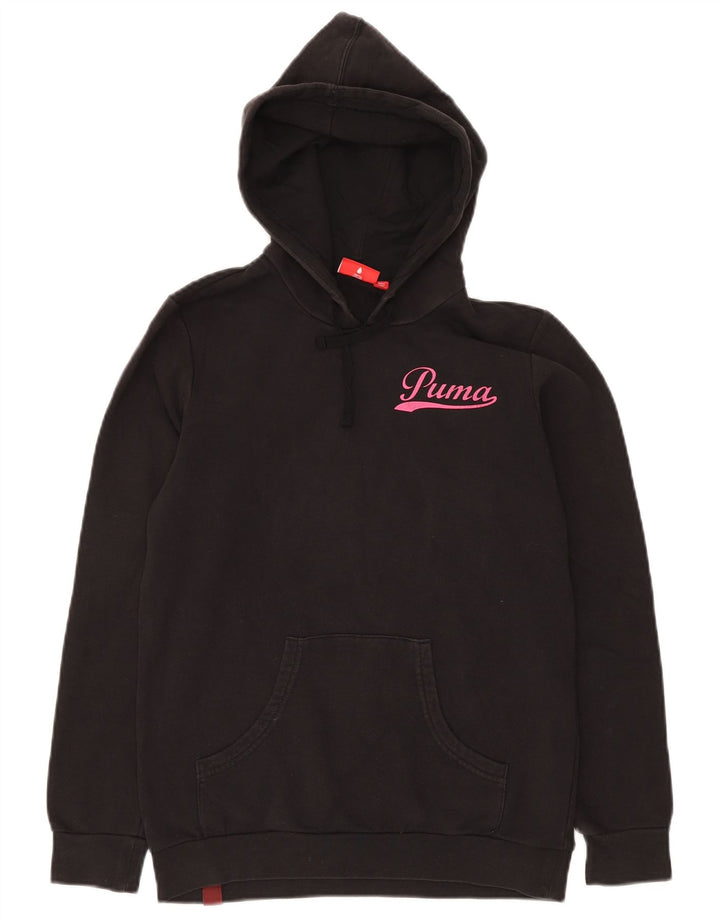 PUMA hættetrøje til kvinder UK 12 Medium Sort