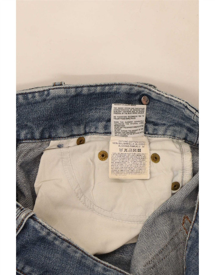 Diesel Dame Bootcut Jeans W27 L33 Blå Bomuld
