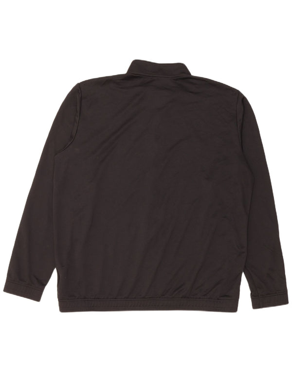 Adidas Herre Aeroready Træningsdragt Top Jakke 2XL Sort Polyester