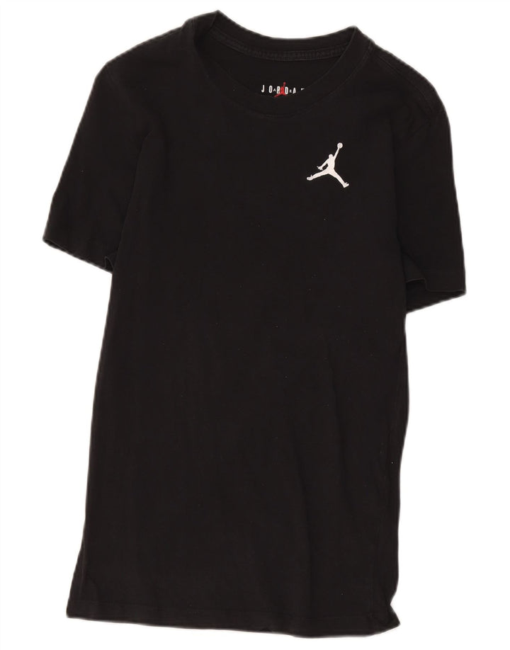 Jordan Høj T-Shirt Top XS Sort Bomuld