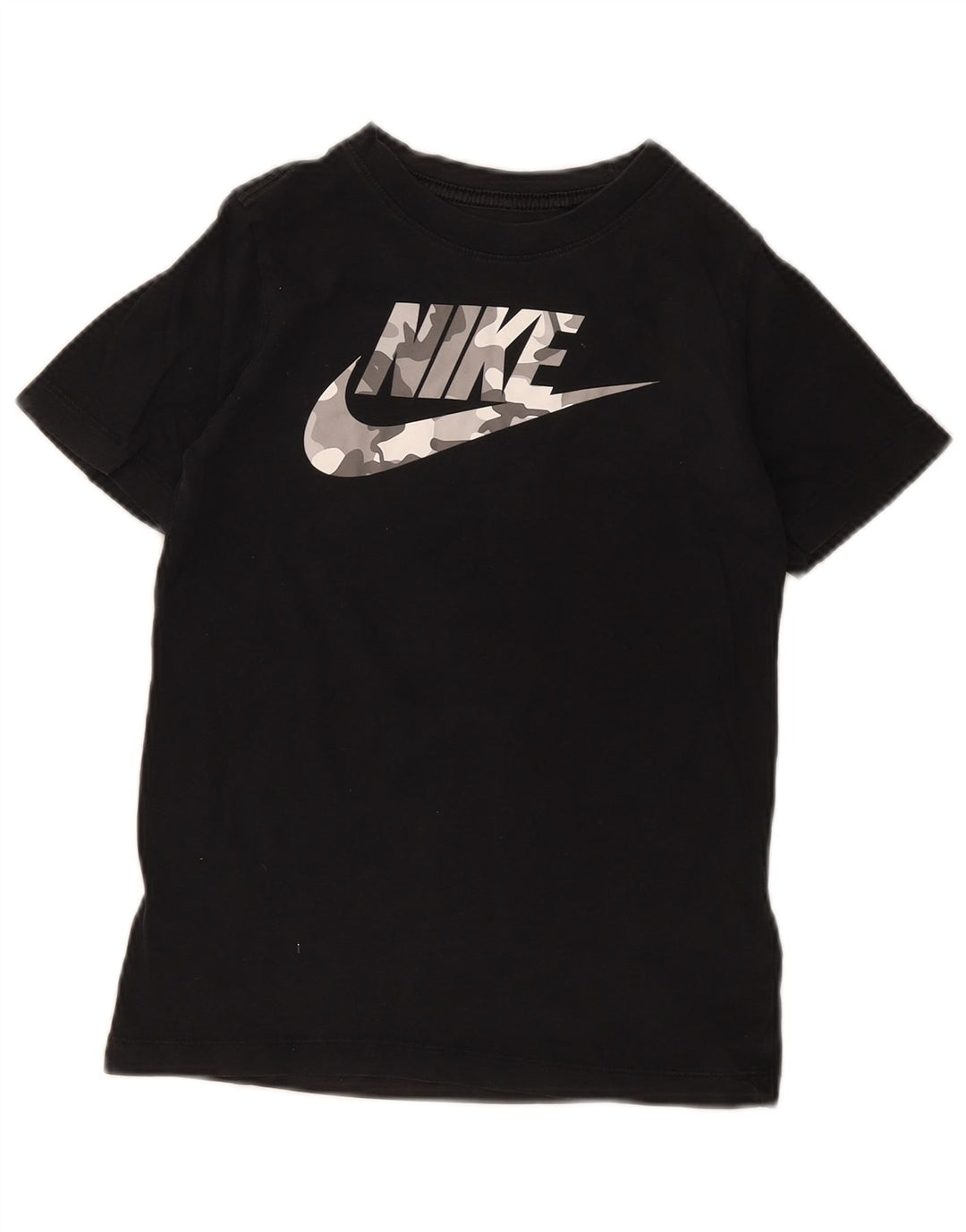 Nike drenge grafisk t-shirt top 10-11 år medium sort bomuld