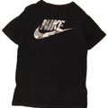 Nike drenge grafisk t-shirt top 10-11 år medium sort bomuld