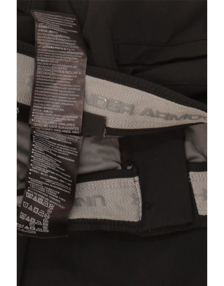 Under Armour Dame Cold Gear Slim Chino Bukser W30 L30 Sort Polyester