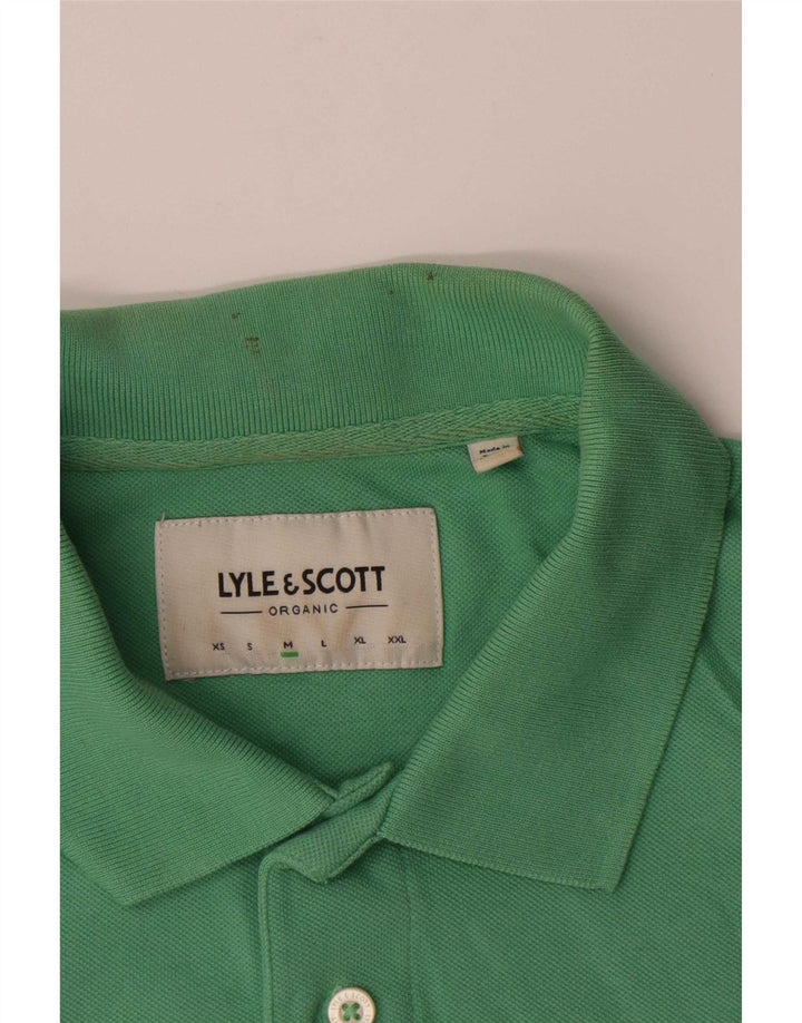 Lyle & Scott herre poloshirt mellemgrøn bomuld