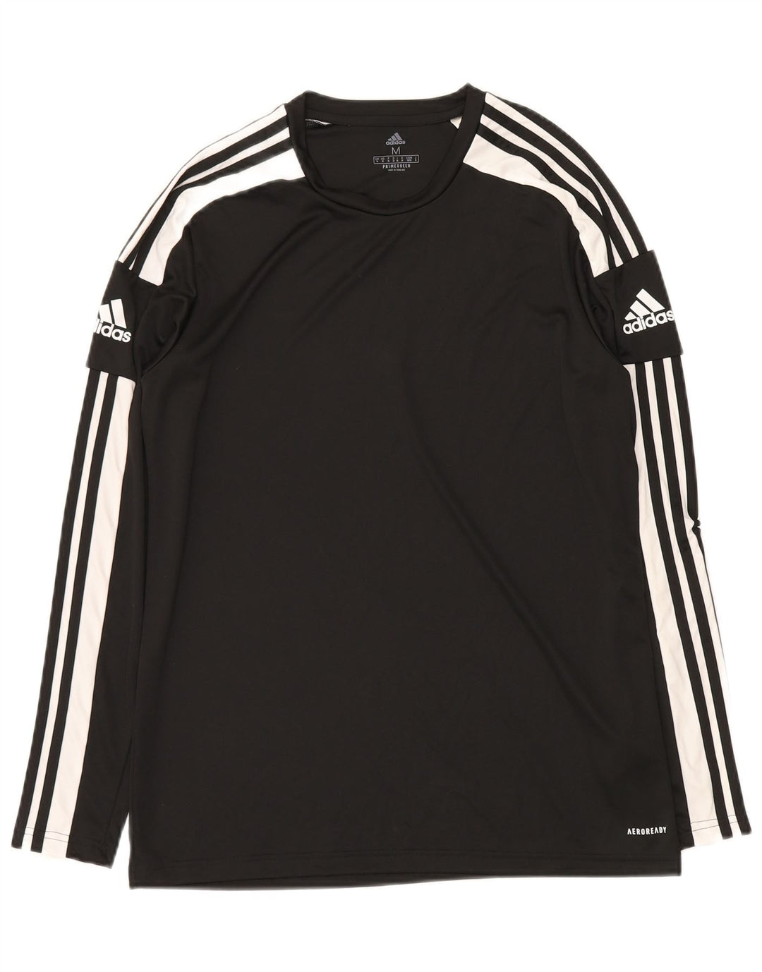 Adidas Herre Aeroready Top Langærmet Medium Sort Polyester