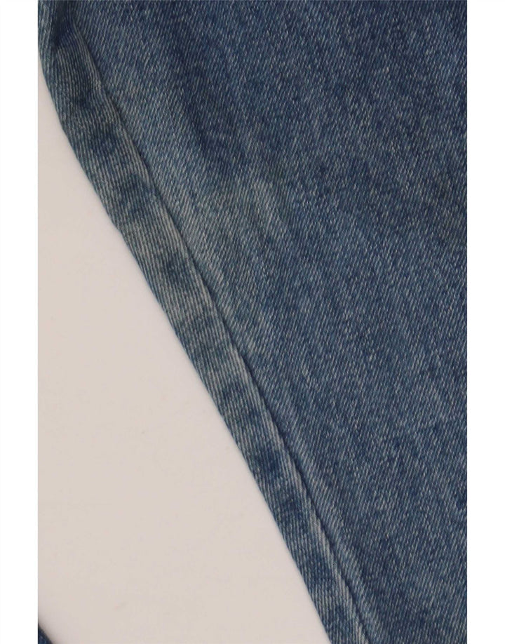 Wrangler Herre Regular Fit Straight Jeans W38 L30 Blå Bomuld