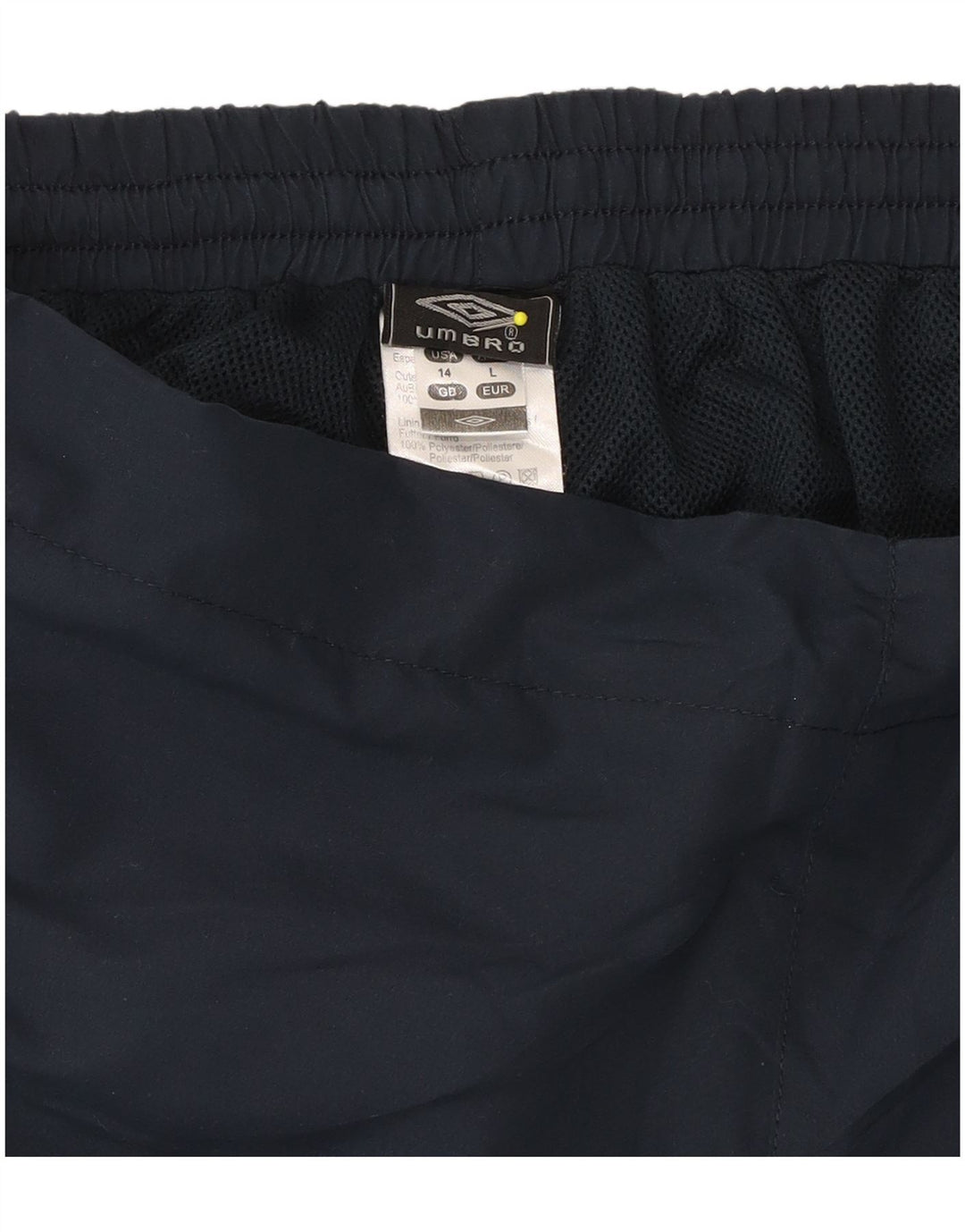 UMBRO Træningsdragtsbukser til kvinder UK 14 Medium Navy Blue Polyester