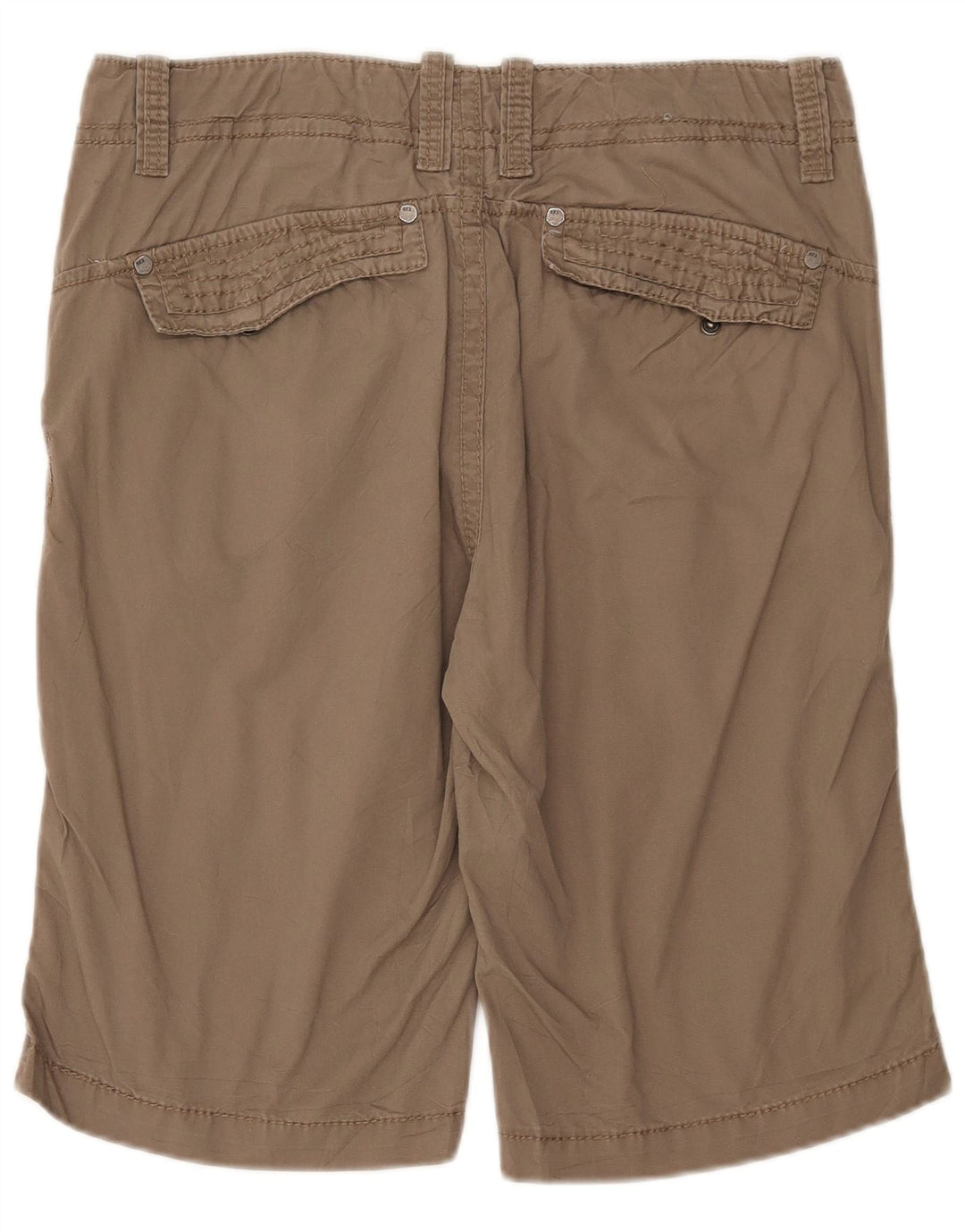 BKE Mens Chino Shorts W32 Medium Beige Cotton
