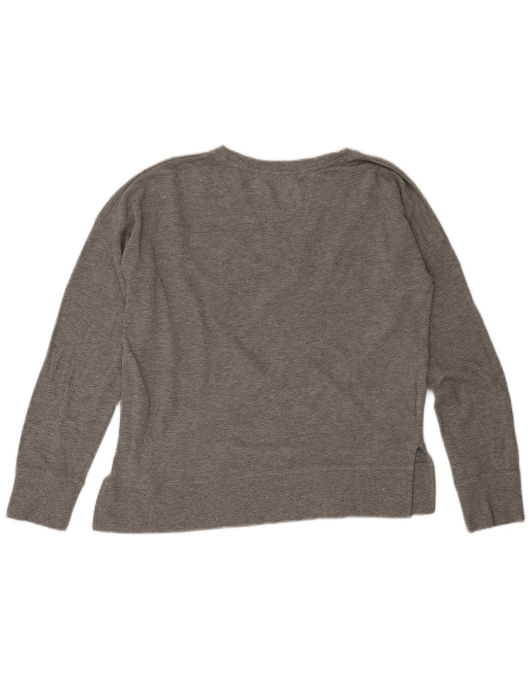 Tommy Hilfiger Dame Grafisk Sweatshirt Jumper UK 10 Small Grey Flecked