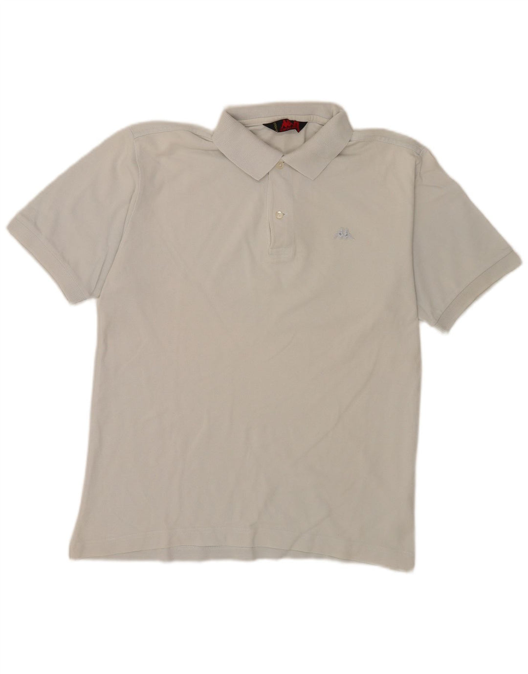 Kappa herre poloshirt Medium hvid bomuld