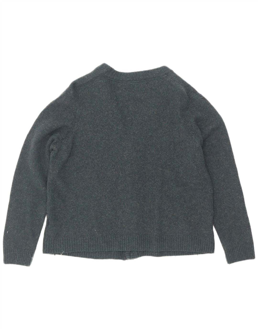 Marks & Spencer Herre Cardigan Sweater 2XL Blå Uld