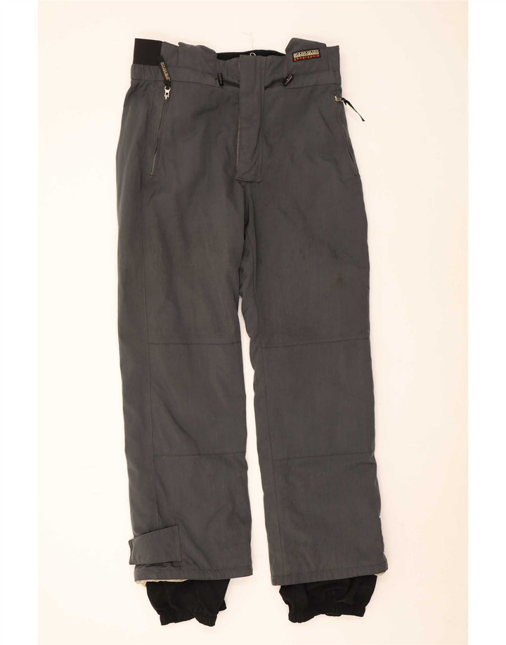 Napapijri Herre Dungarees Skibukser 2XL Grå Polyamid
